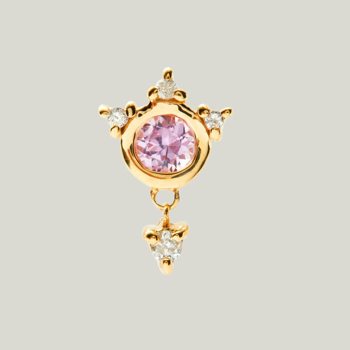 Majesty Stud in Amethyst