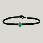 Victorian Emerald Halo Macrame