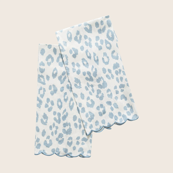 Iconic Leopard Guest Towels - set of 2