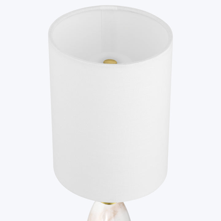 Marche White Cordless Table Lamp