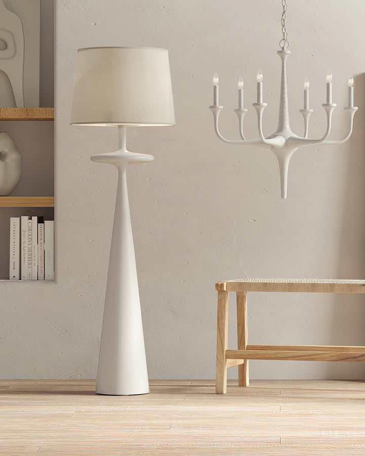 Giacomo White Floor Lamp