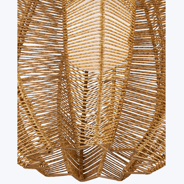 Barbary Fluted Outdoor Pendant