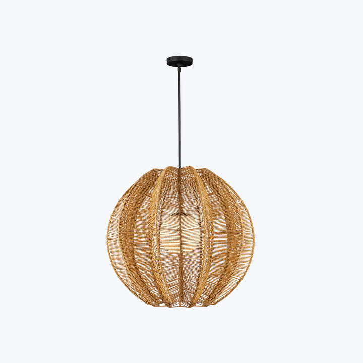 Barbary Fluted Outdoor Pendant