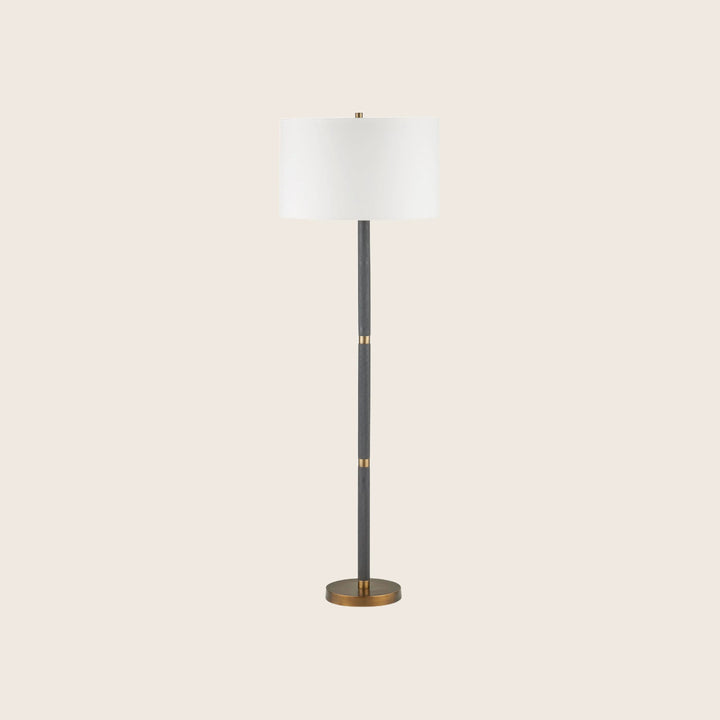 Gavin Black Floor Lamp