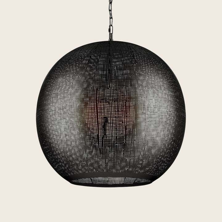 Buckram Orb Pendant