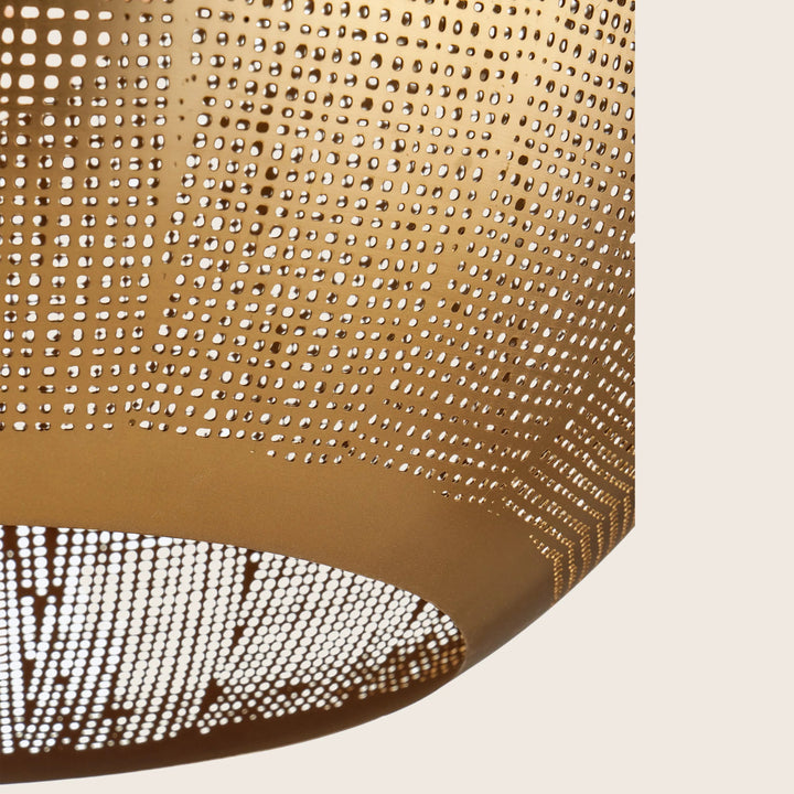 Buckram Orb Pendant