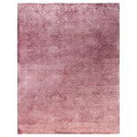Light Pink Overdyed Wool Rug - 8'1" x 10'2"