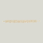 3 Row Polki Diamond Ladder Bracelet