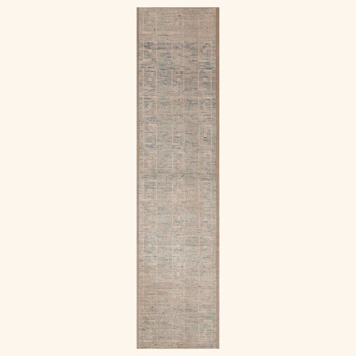 Zameen Transitional Wool Runner - 3'4" x 13'1"