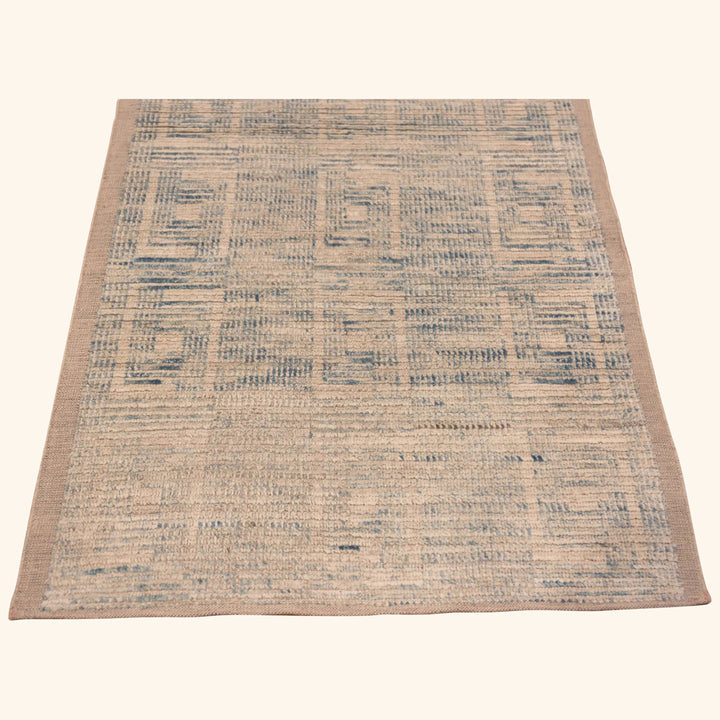 Zameen Transitional Wool Runner - 3'4" x 13'1"