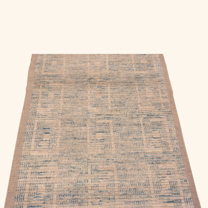 Zameen Transitional Wool Runner - 3'4" x 13'1"