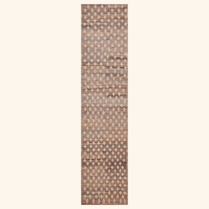 Zameen Transitional Wool Runner - 3'2" x 13'4"