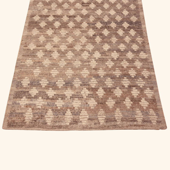 Zameen Transitional Wool Runner - 3'2" x 13'4"