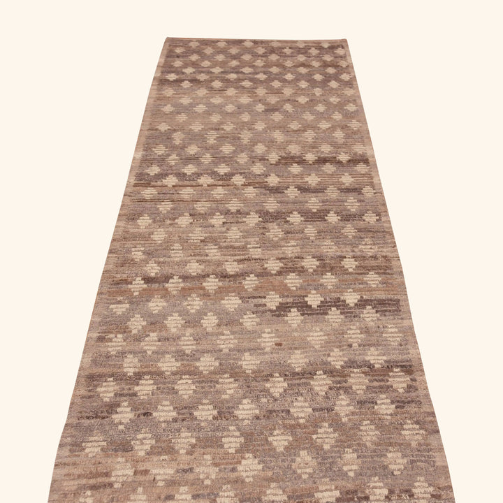 Zameen Transitional Wool Runner - 3'2" x 13'4"