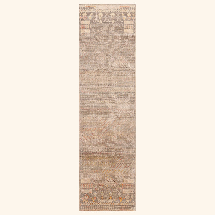 Zameen Transitional Wool Runner - 2'8" x 9'8"