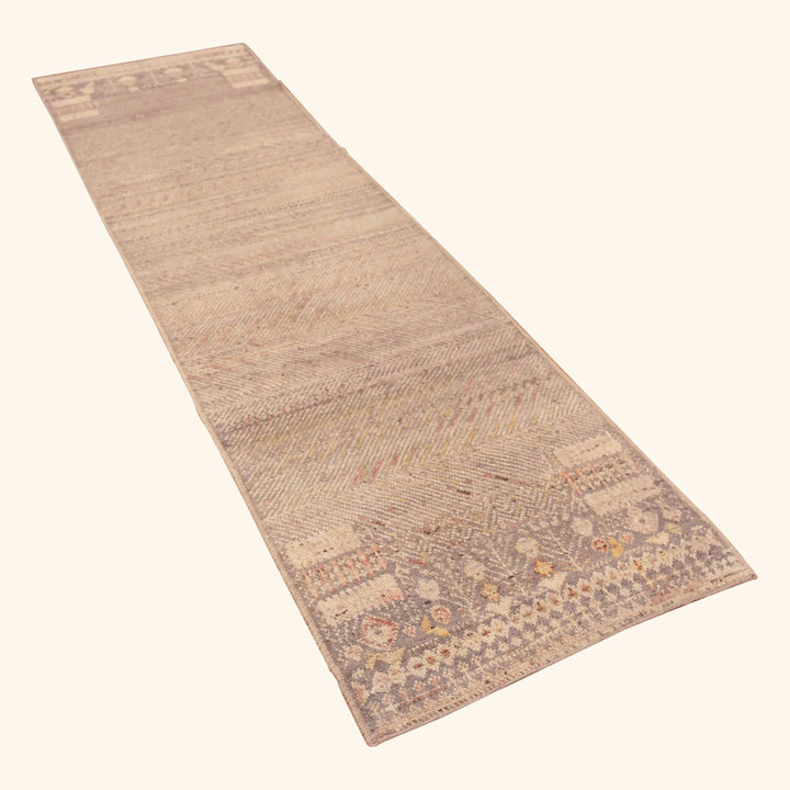 Zameen Transitional Wool Runner - 2'8" x 9'8"