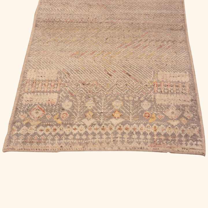 Zameen Transitional Wool Runner - 2'8" x 9'8"
