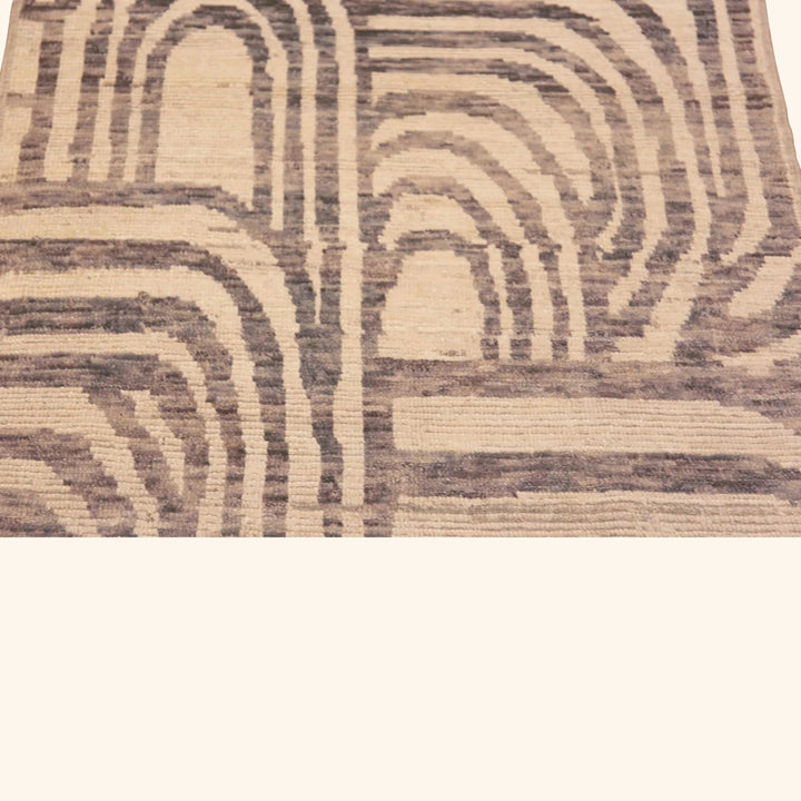 Zameen Transitional Wool Runner - 3'2" x 12'11"
