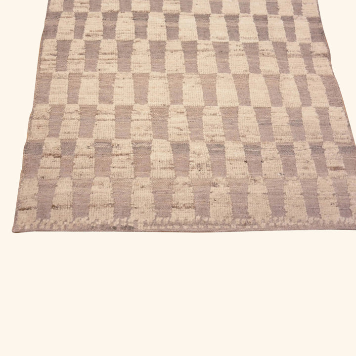 Zameen Transitional Wool Runner - 3'6" x 12'1"