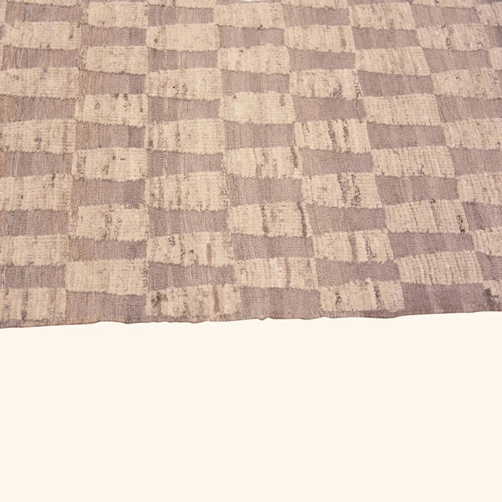 Zameen Transitional Wool Runner - 3'6" x 12'1"