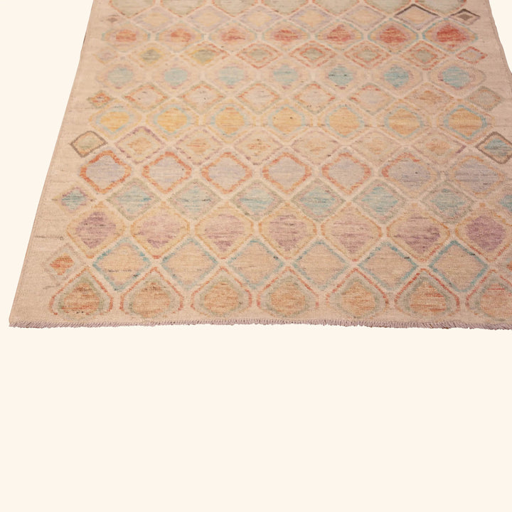 Zameen Transitional Wool Rug - 4'3" x 5'10"