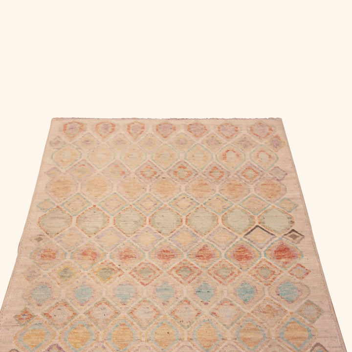Zameen Transitional Wool Rug - 4'3" x 5'10"
