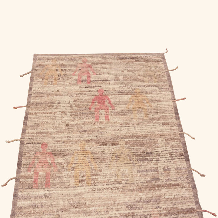 Zameen Transitional Wool Runner - 3'4" x 11'4"