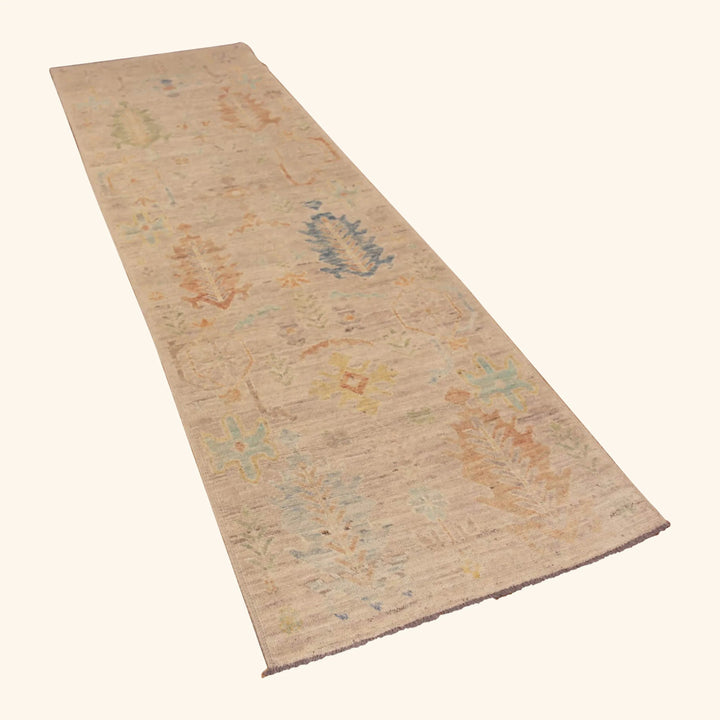 Zameen Transitional Wool Runner - 3' x 9'11"