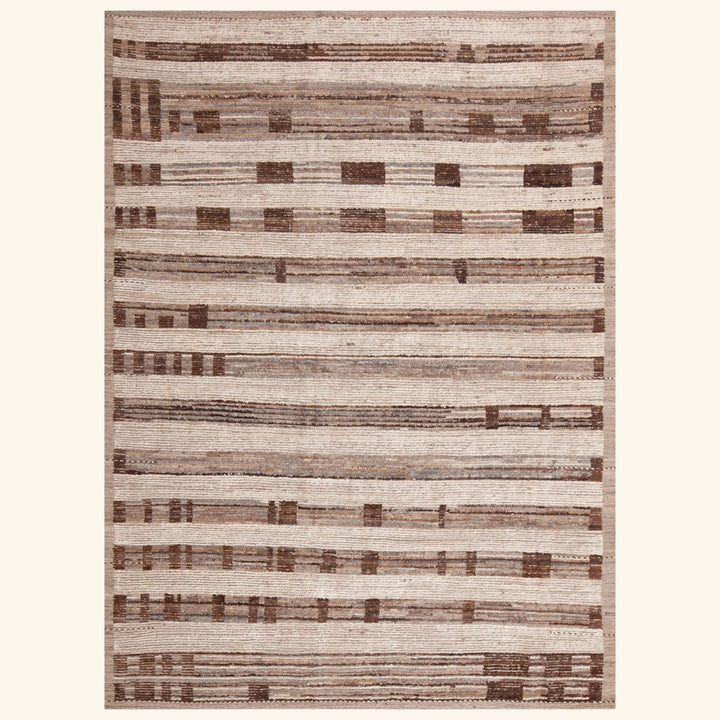 Zameen Transitional Wool Rug - 7'2" x 9'7"
