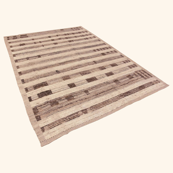 Zameen Transitional Wool Rug - 7'2" x 9'7"