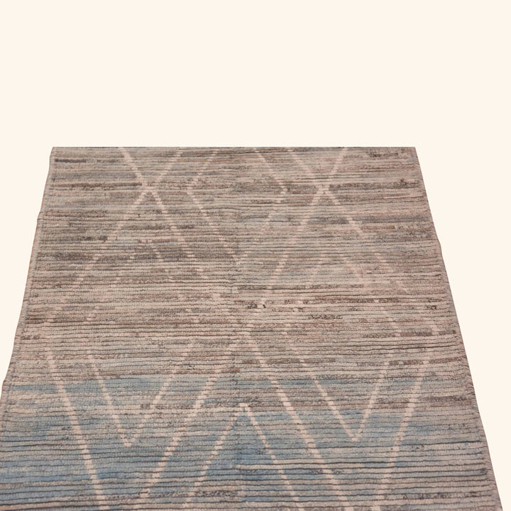 Zameen Transitional Wool Runner - 3'1" x 9'8"
