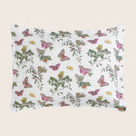 Baudin Butterfly Percale Quilted Sham, Pink