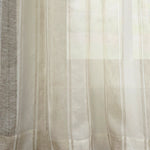 Lurex Linen Striped Curtain Panel