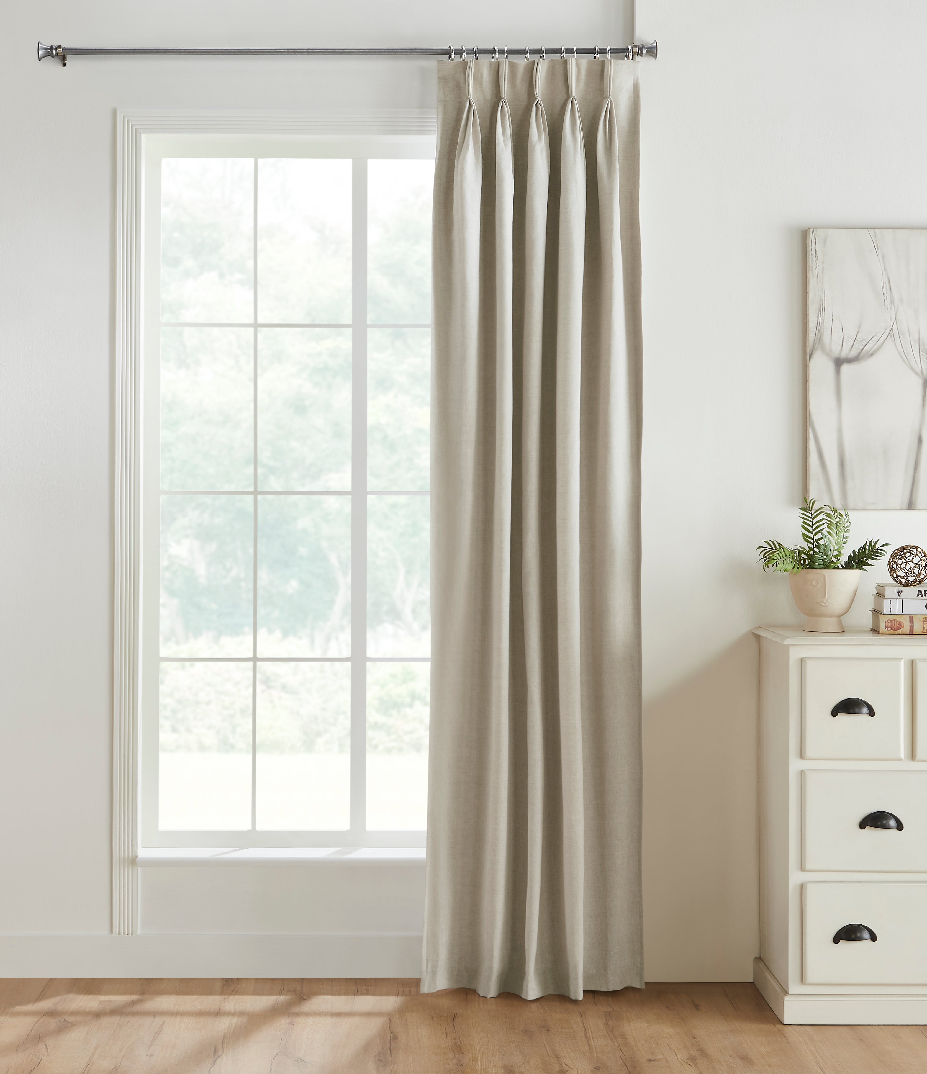 Oxford Pinch Pleat Curtain Panel