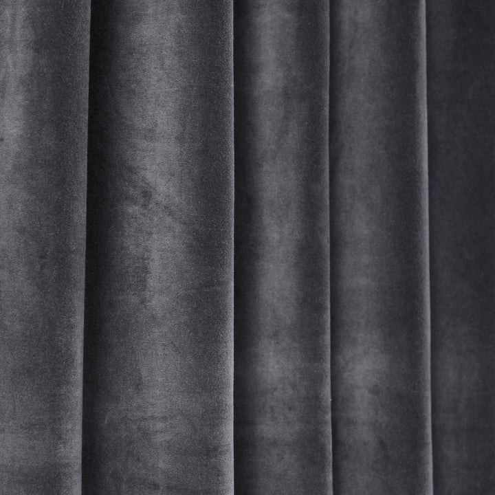 Stella Plush Cotton Velvet Curtain Panel