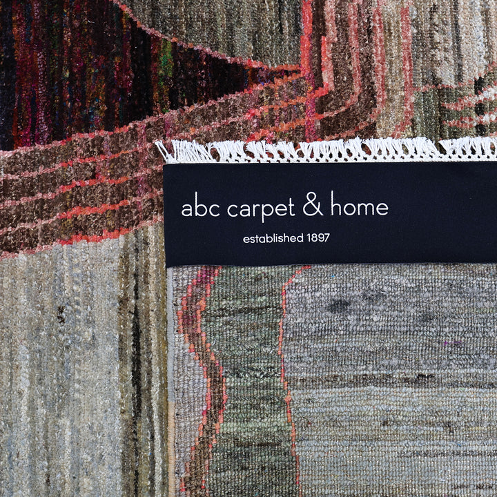 Grey Alchemy Traditional Silk Wool Blend Rug - 8' x 10'6"