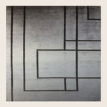 Grey Tibetan Contemporary Silk Rug - 10' x 14'