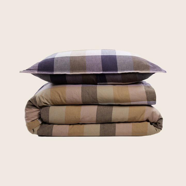 Image for Plaid Aero Linen Sham