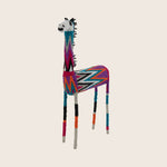 Small Multi Color Chevron Giraffe