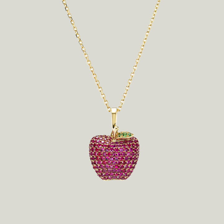 Paved NYC Apple Pendant