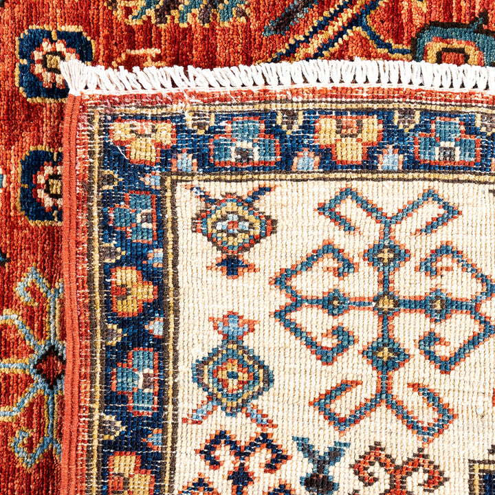 Red Traditional Serapi Wool Rug - 6' x 8'11"