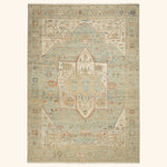Traditional Essentials Wool Rug Light Blue 2 / 8' x 10'