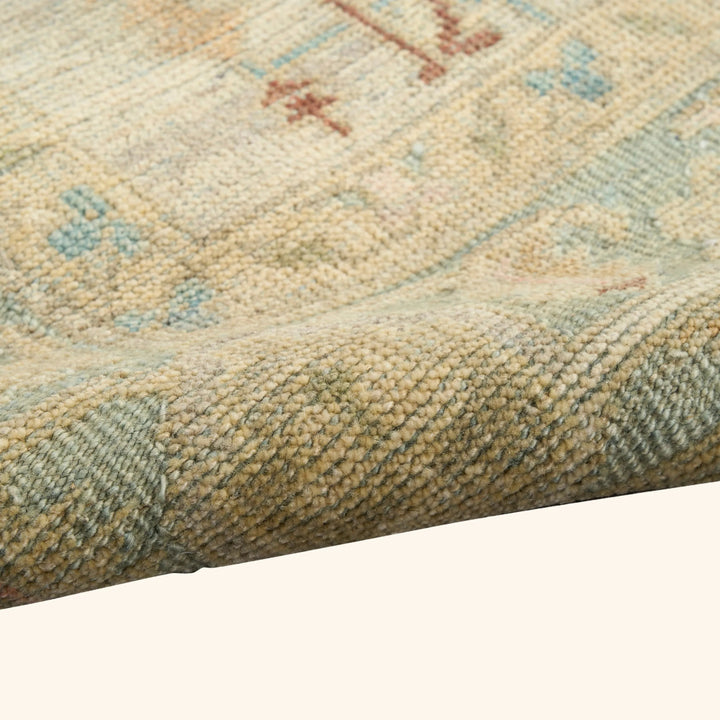Traditional Essentials Wool Rug Light Blue 2 / 8' x 10'