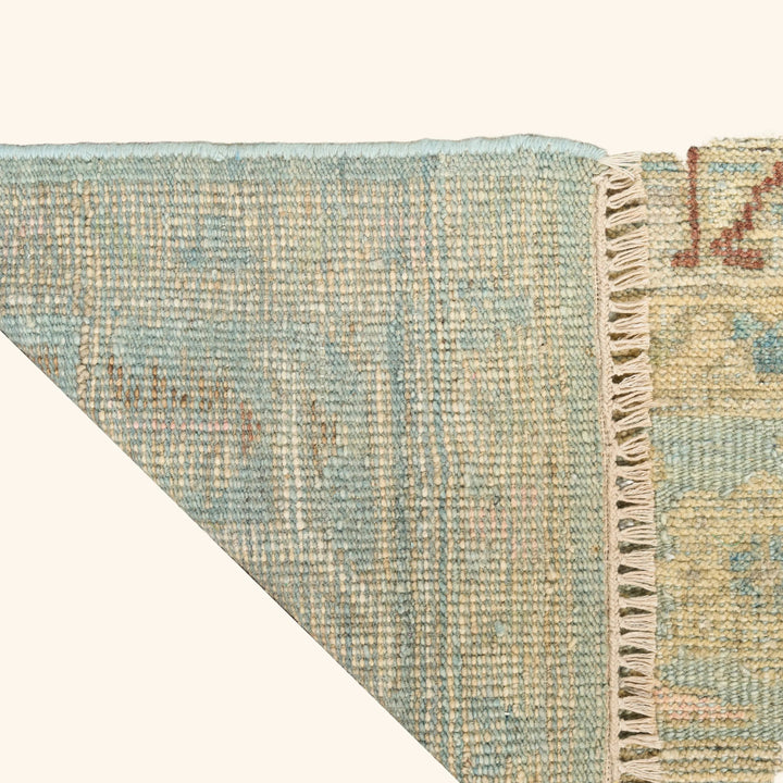 Traditional Essentials Wool Rug Light Blue 2 / 8' x 10'