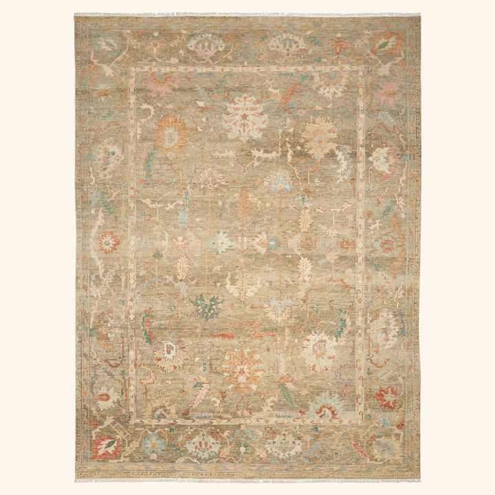 Traditional Essentials Wool Rug Charcoal 2 / 8' x 10'