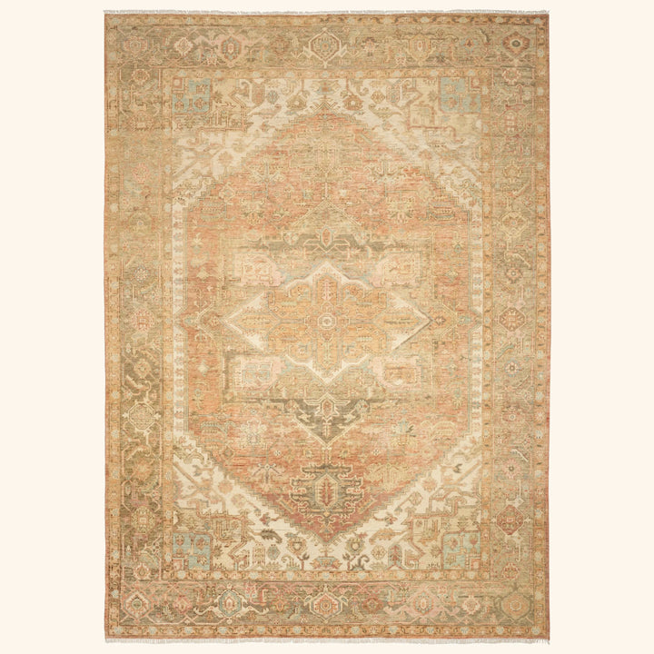 Traditional Essentials Wool Rug Rust / 8' x 10'