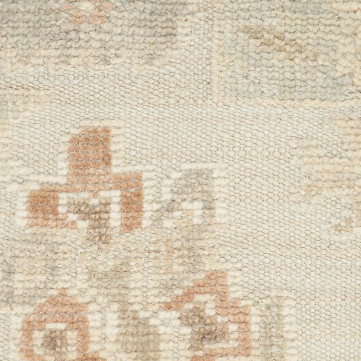 Cream Essentials Traditional Wool Cotton Blend Rug