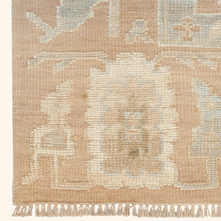 Traditional Wool Rug Dusty Mauve / 9' x 12'
