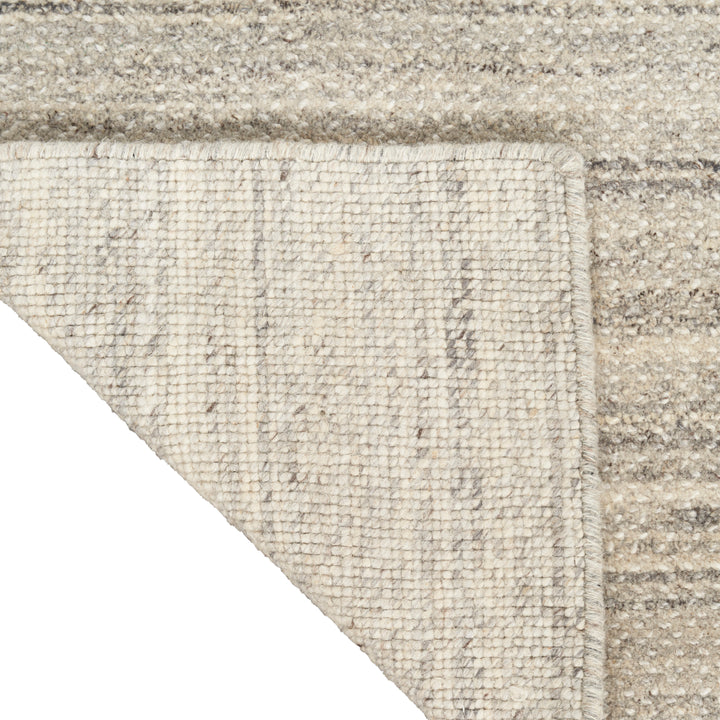 Textured Wool Blend Rug Grey / 9'9" x 13'9"