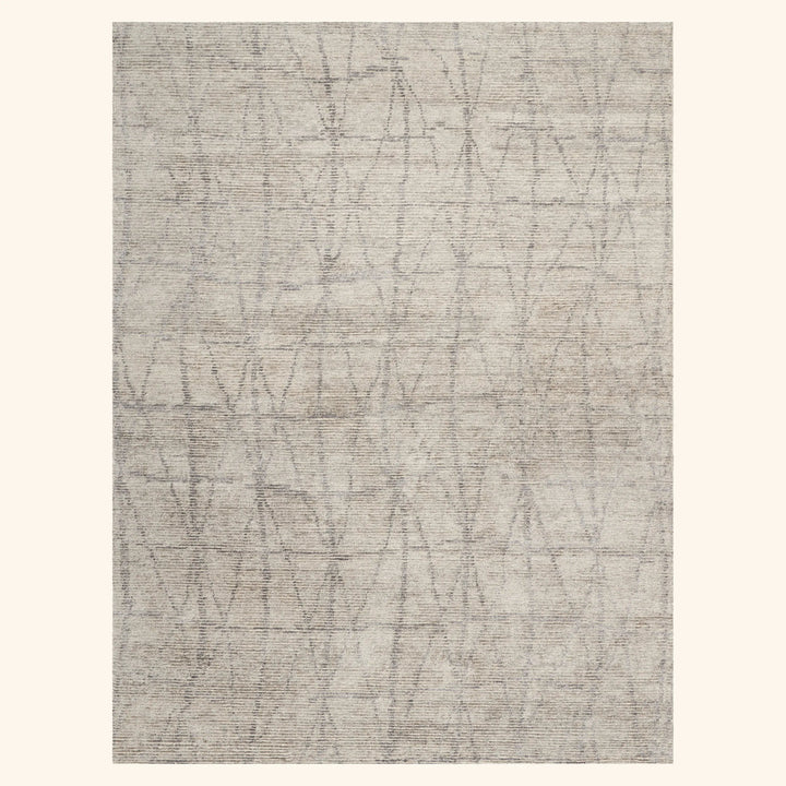 Stone Contemporary Wool Blend Rug 8'6" x 11'6"